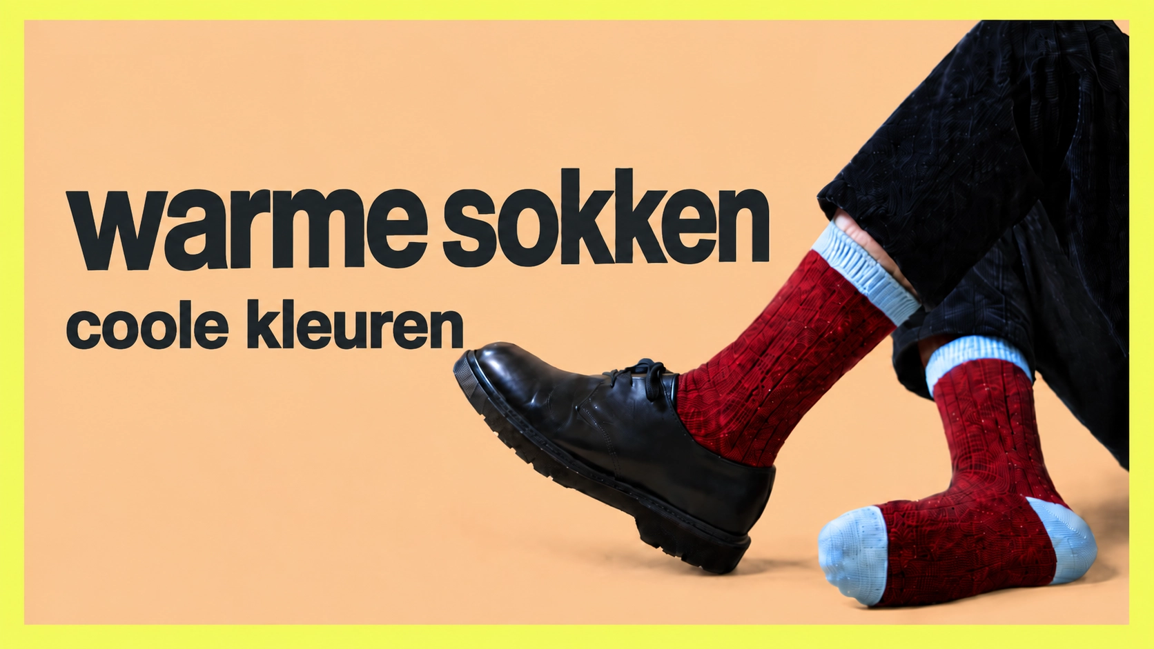 KLUE - warme sokken, coole kleuren